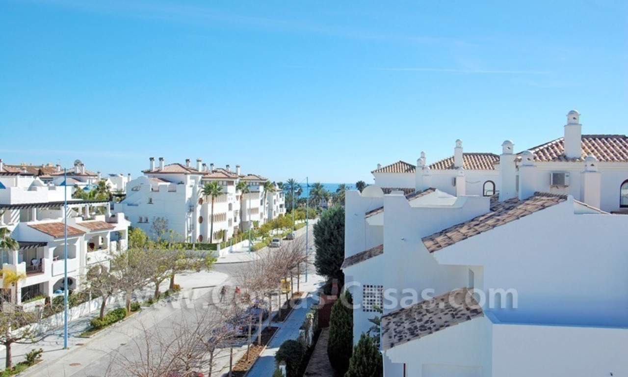 Hoek penthouse appartement te koop vlakbij het strand in Marbella 7