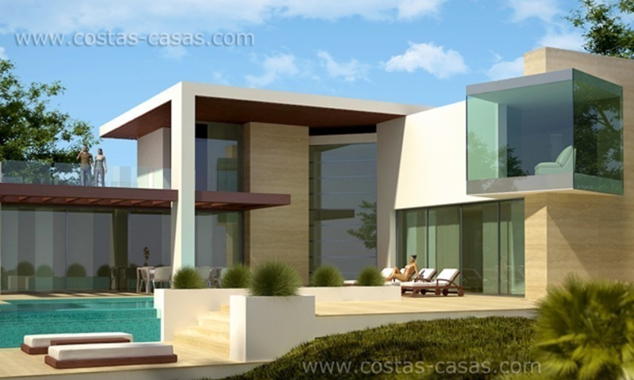 Moderne luxe nieuwbouw villa te koop, Marbella – Estepona, Costa del Sol 0