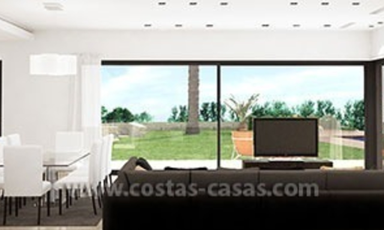 Moderne villa te koop. Eerstelijns golf, Nueva Andalucia, Marbella 5