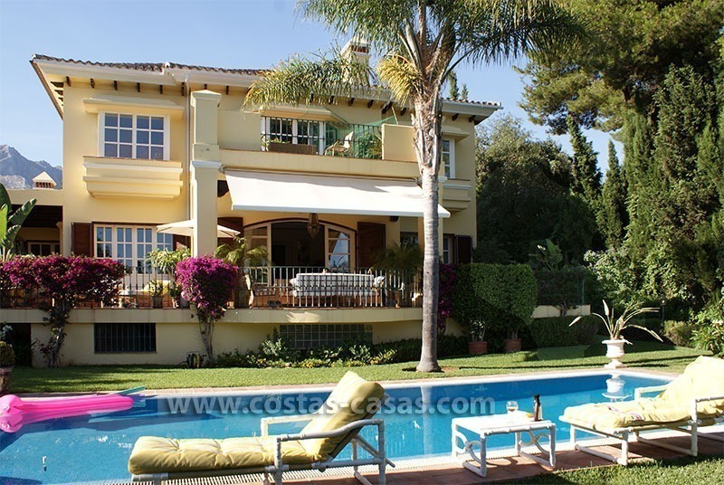 Villa te koop op de Golden Mile in Marbella