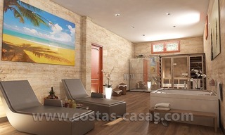 Exclusieve nieuwe villa te koop in klassieke stijl op de Golden Mile in Marbella 2
