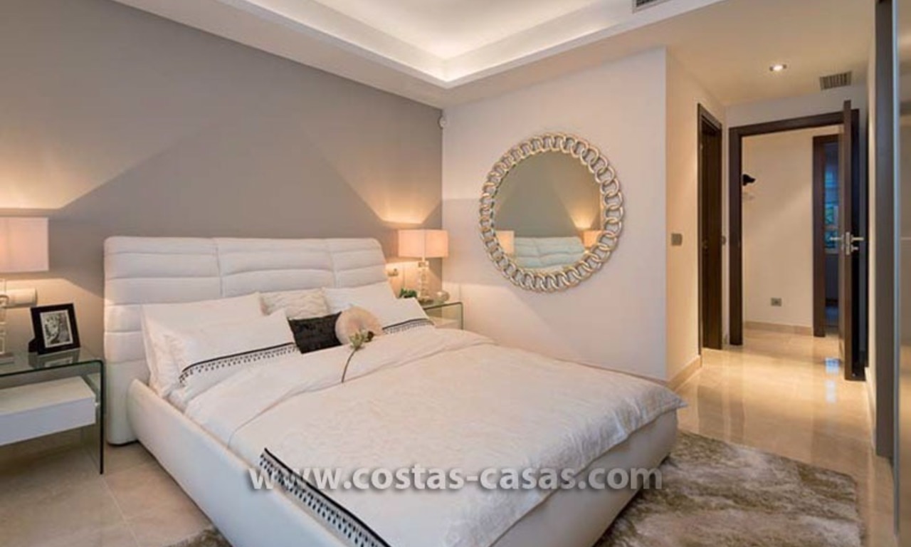 Te koop: Instapklare Nieuwe moderne appartementen direct aan zee in Estepona 9