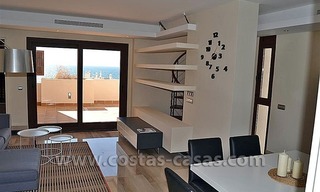 Moderne appartementen en penthouses te koop, eerstelijnstrand complex op de New Golden Mile, Marbella - Estepona 13