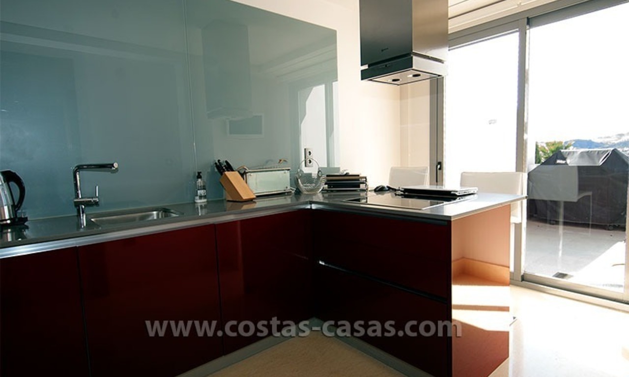 Te huur modern, luxe golf vakantie appartement, Marbella – Benahavis, Costa del Sol 9