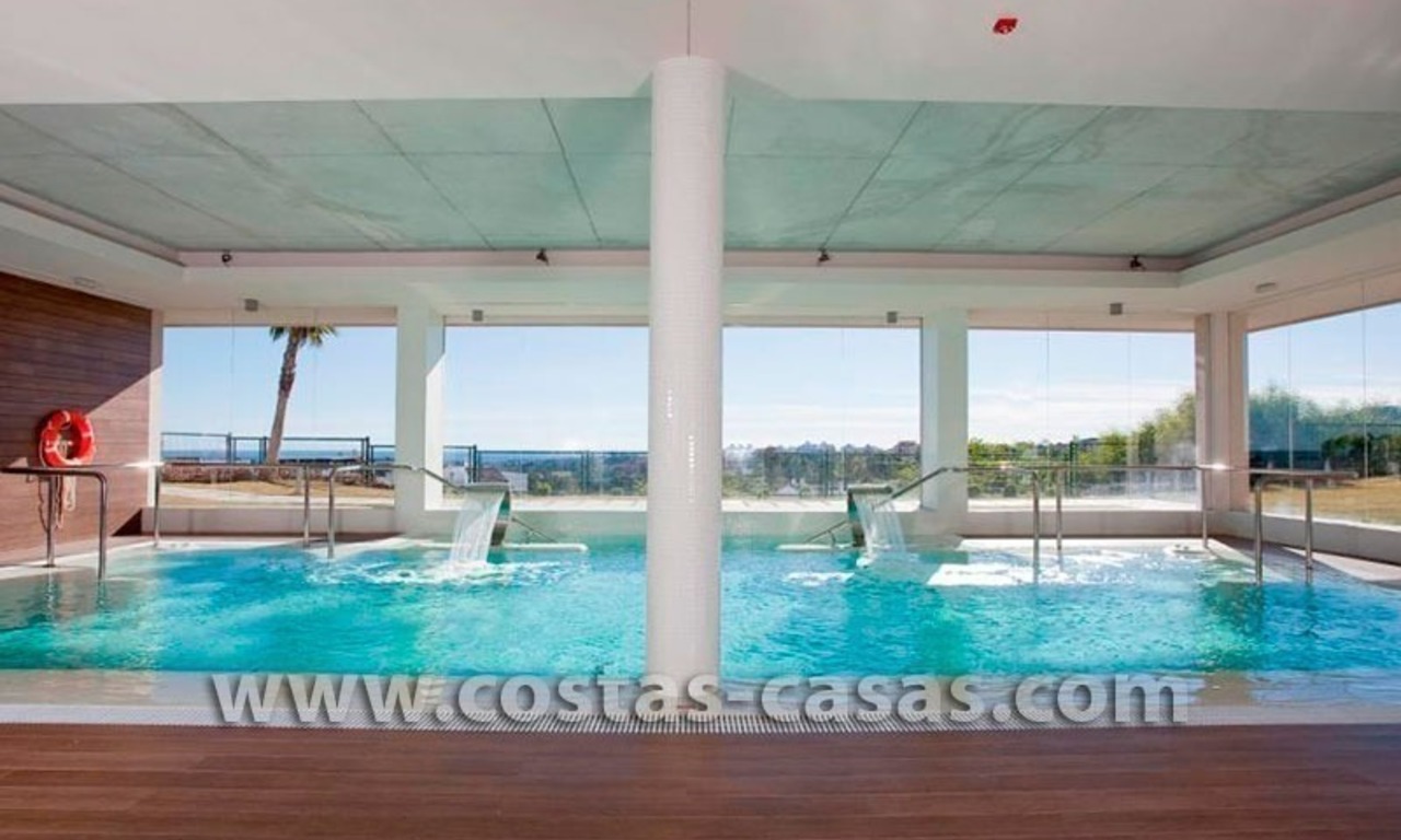 Te huur modern, luxe golf vakantie appartement, Marbella – Benahavis, Costa del Sol 24