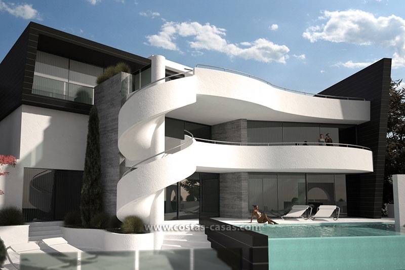 Te koop in Marbella: Nieuwe, moderne luxe villa