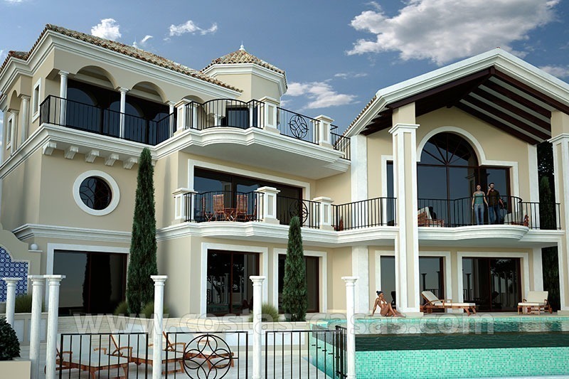 Te koop: Nieuwe, klassieke luxe villa in Marbella