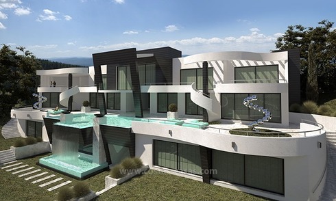 Te koop: Nieuwe, hypermoderne luxe villa in Marbella 
