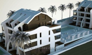 Moderne nieuwbouw design appartementen te koop vlakbij het strand in Marbella 2