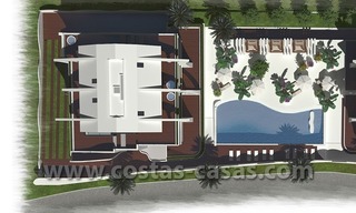 Moderne nieuwbouw design appartementen te koop vlakbij het strand in Marbella 4