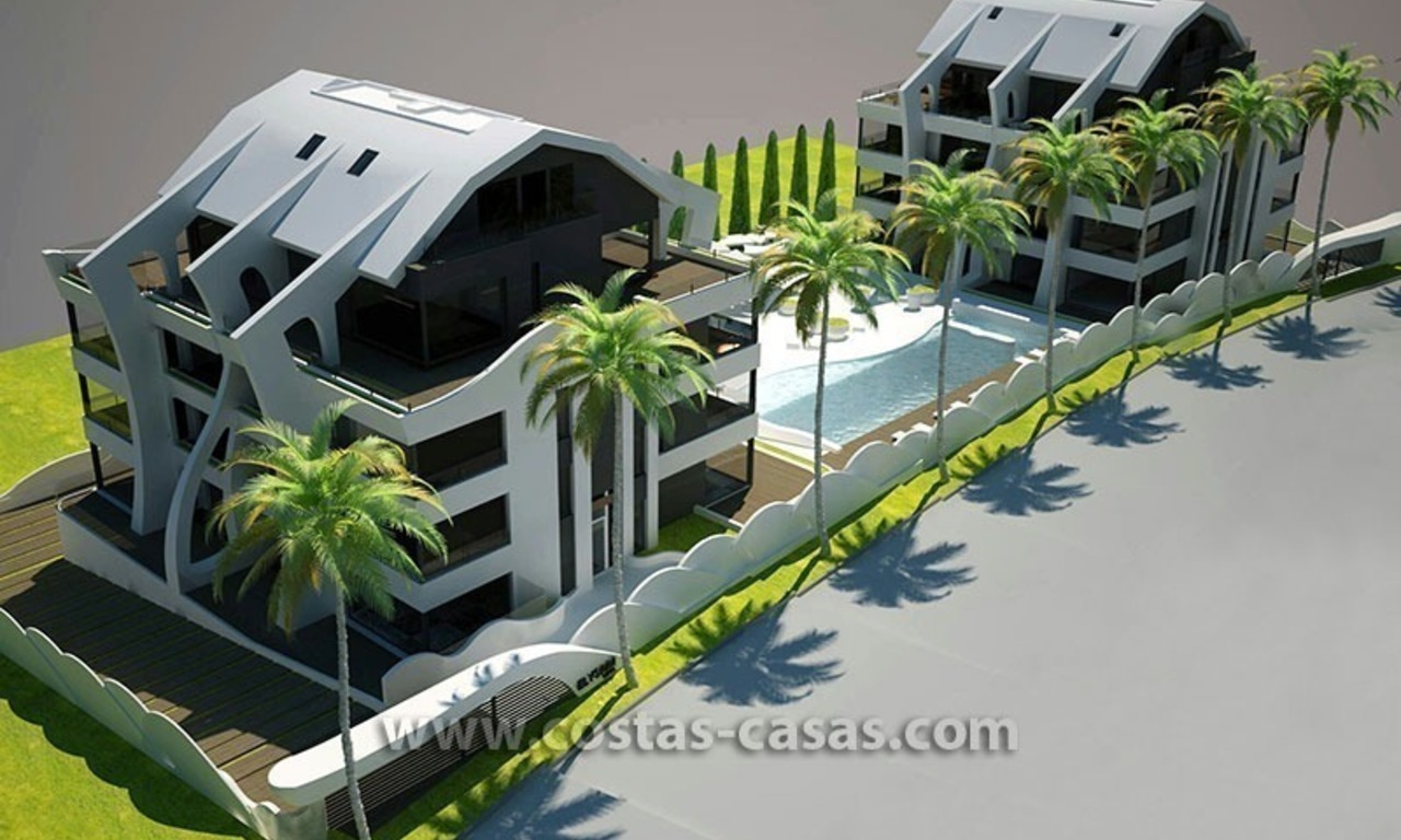 Moderne nieuwbouw design appartementen te koop vlakbij het strand in Marbella 7