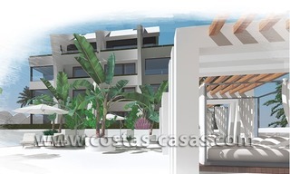 Moderne nieuwbouw design appartementen te koop vlakbij het strand in Marbella 8