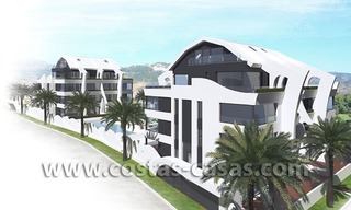 Moderne nieuwbouw design appartementen te koop vlakbij het strand in Marbella 9