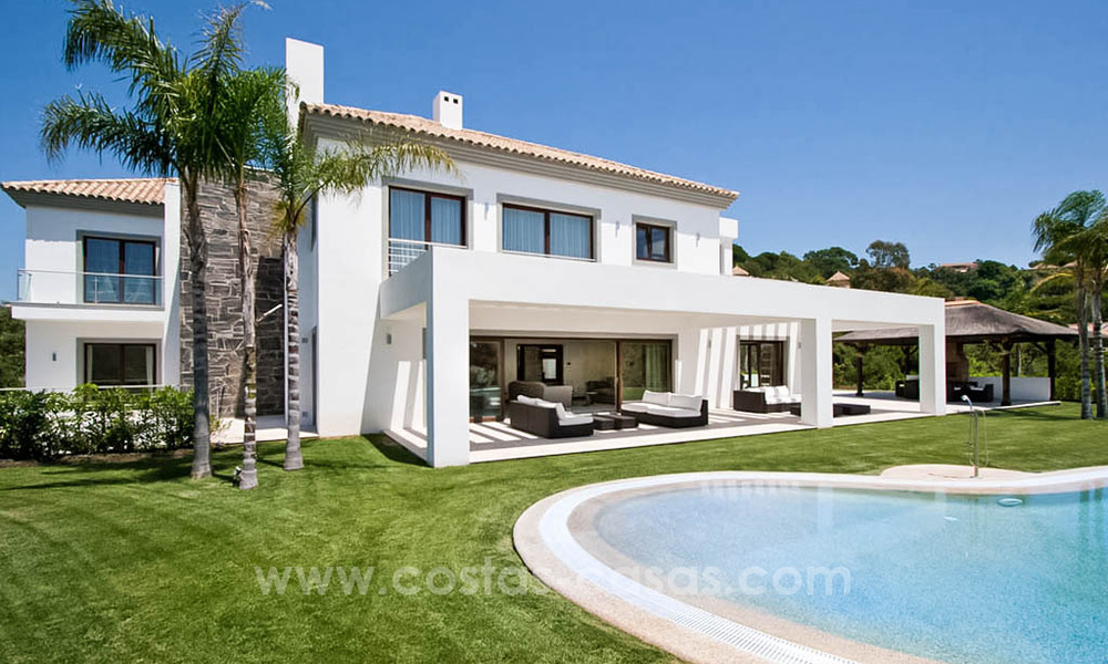 Moderne eigentijdse villa te koop in La Zagaleta te Benahavis – Marbella 22711
