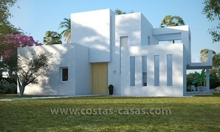 Nieuwe moderne villa te koop met grote terrassen in oost Marbella 2