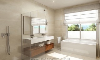 Nieuwe moderne villa te koop met grote terrassen in oost Marbella 8