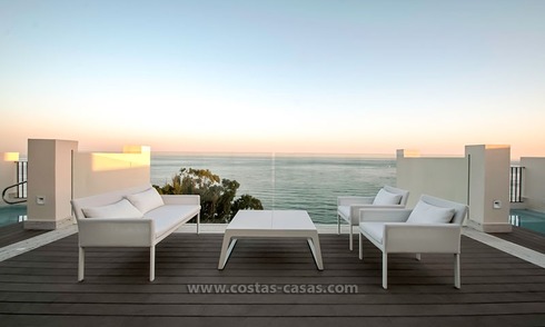 Te koop: Exclusief penthouse direct aan het strand op de New Golden Mile tussen Marbella en Estepona 