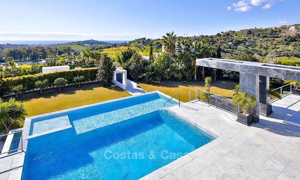 Stijlvolle moderne contemporaine villa te koop in Benahavis – Marbella 1244