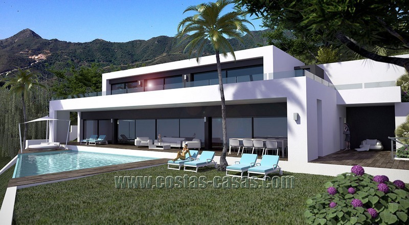 Te koop: Ruime en strak ontworpen nieuwe villa in Marbella
