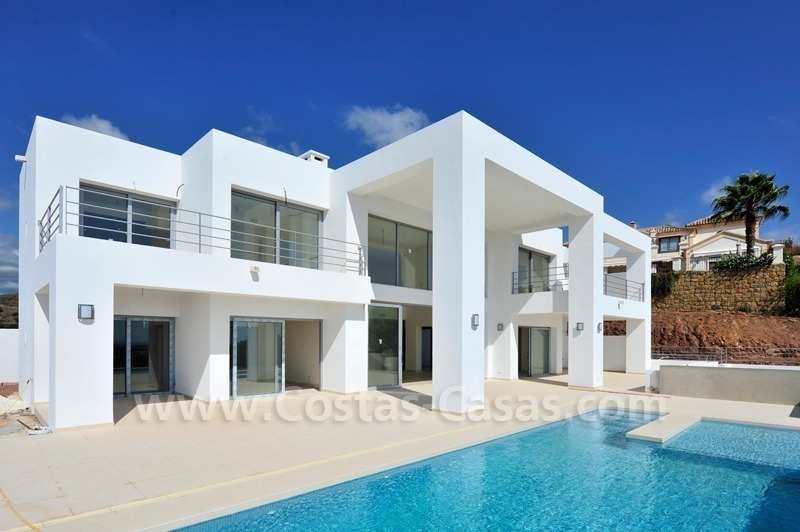 Luxe nieuwe moderne villas te koop in Marbella – Benahavis