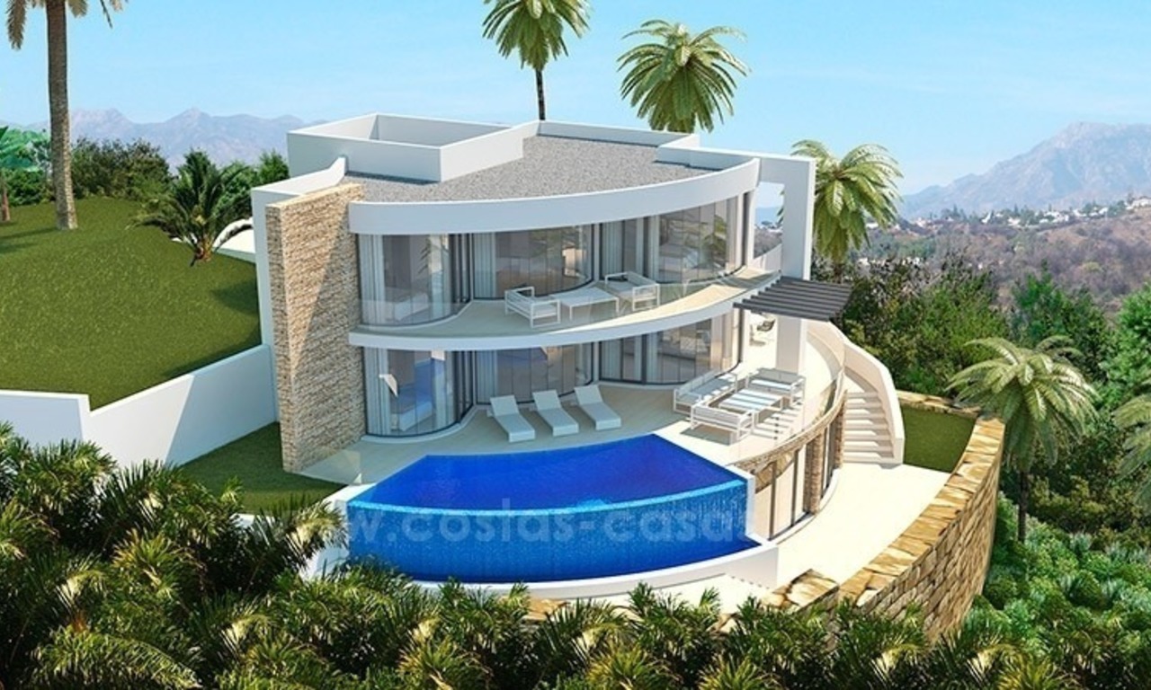 Luxe nieuwe moderne villa te koop in Benahavis - Marbella 0