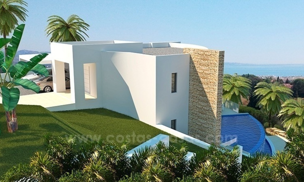 Luxe nieuwe moderne villa te koop in Benahavis - Marbella 3