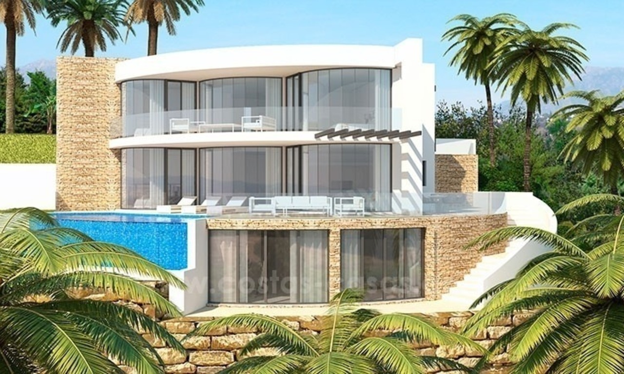 Luxe nieuwe moderne villa te koop in Benahavis - Marbella 1