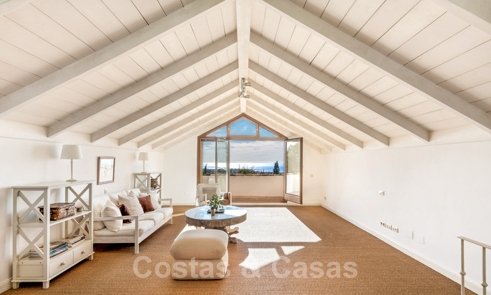 Luxe villa te koop met zeezicht in Sierra Blanca, Golden Mile, Marbella 29098