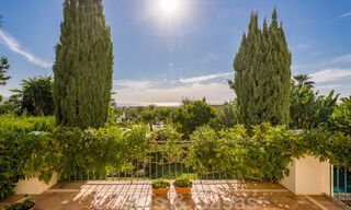 Luxe villa te koop met zeezicht in Sierra Blanca, Golden Mile, Marbella 29111 