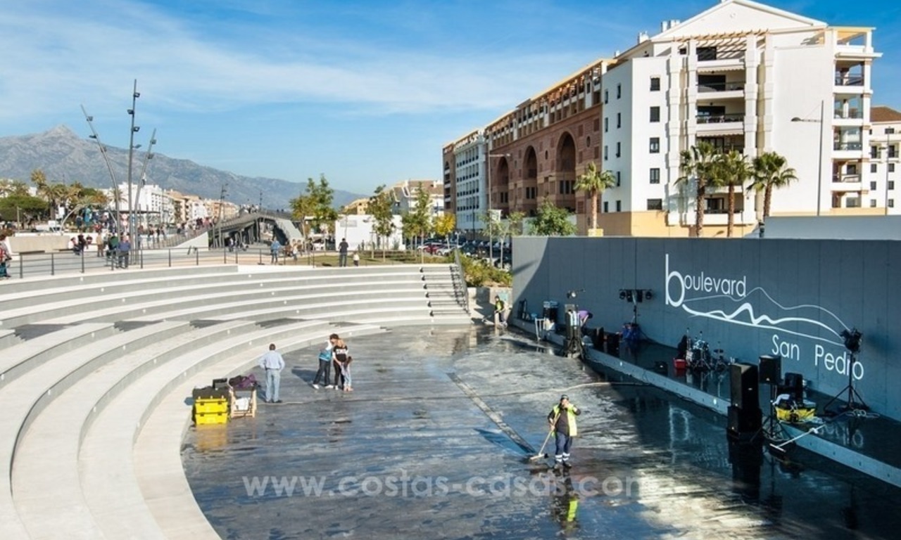 Nieuw en modern appartement te koop aan de strandzijde van San Pedro te Marbella 18