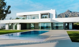 Nieuwe moderne villa te koop op de Golden Mile te Marbella 0