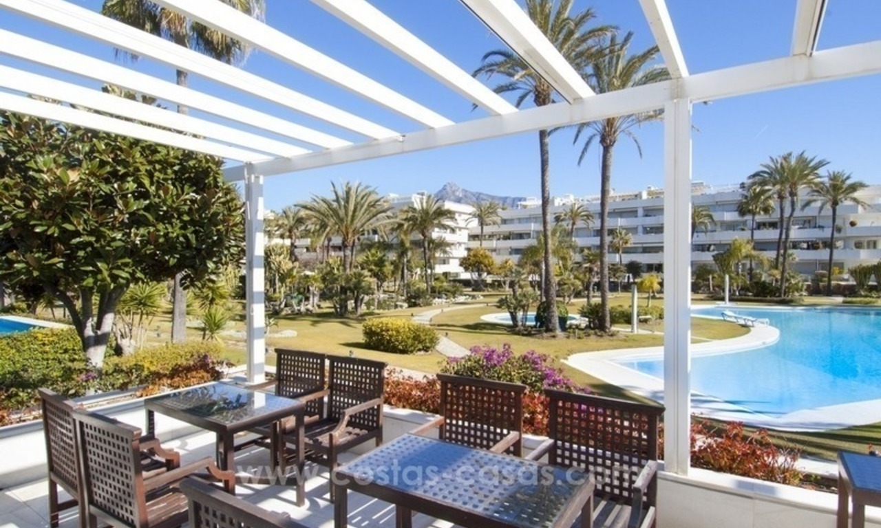 Appartement te koop in een luxe eerstelijn strand complex in Puerto Banus – Marbella 12