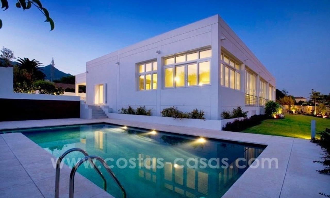 Design villa te koop in Marbella centrum 1