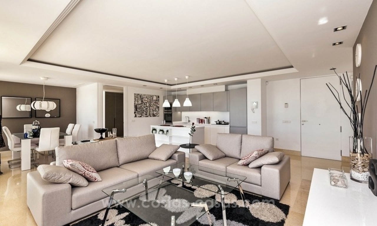Modern nieuw luxe appartement te koop in Nueva Andalucia te Marbella 4