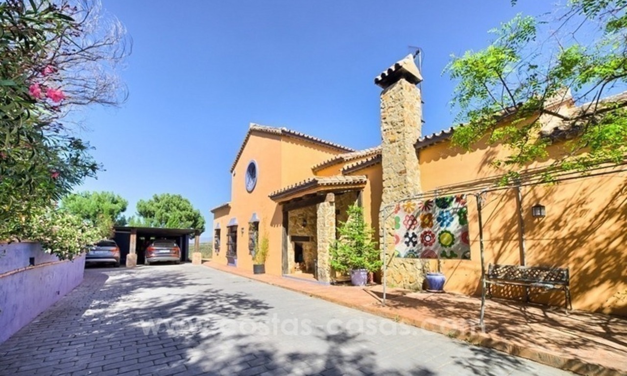 Finca – Villa te koop in Estepona, met panoramisch zeezicht 7