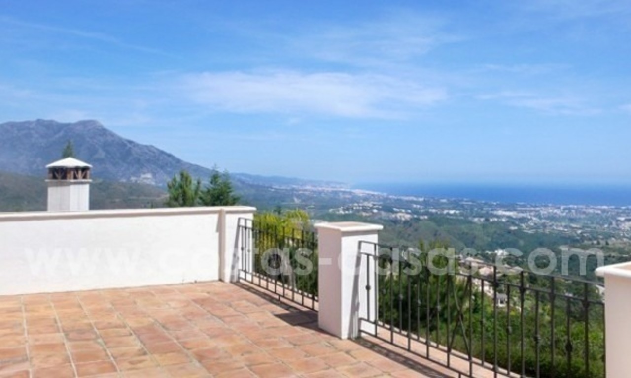 Te koop in La Zagaleta te Benahavis – Marbella: Villa met zeezicht 1