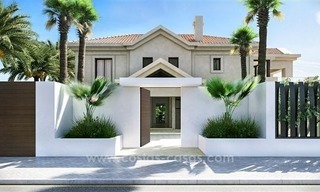 Nieuwe hedendaagse moderne villa te koop, Marbella Club, Golden Mile 3