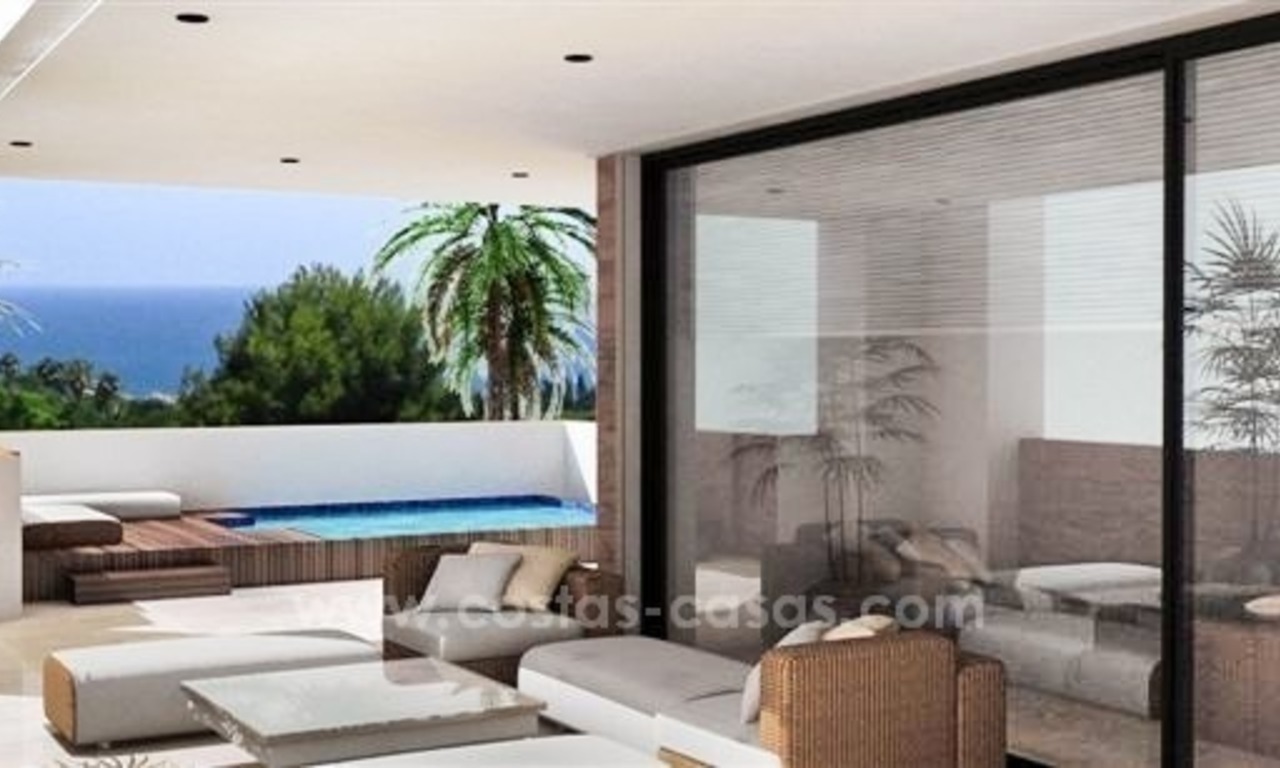 Moderne nieuwe luxe appartementen te koop op de Golden Mile in Marbella 4