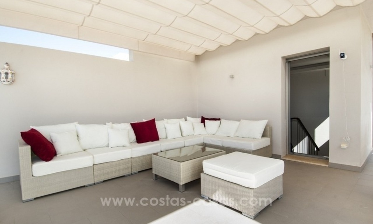 Modern, luxe golf penthouse appartement te koop in Marbella - Benahavís 8