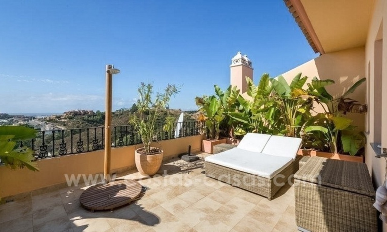 Modern luxe penthouse appartement te koop in Marbella – Nueva Andalucia 2