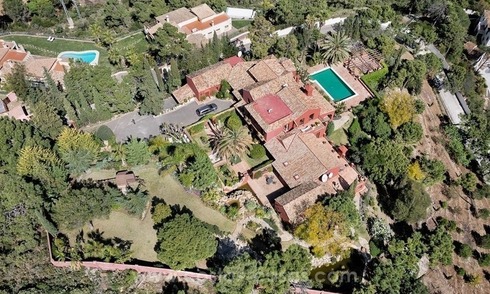 Klassieke landelijke villa te koop in El Madroñal te Benahavis - Marbella 