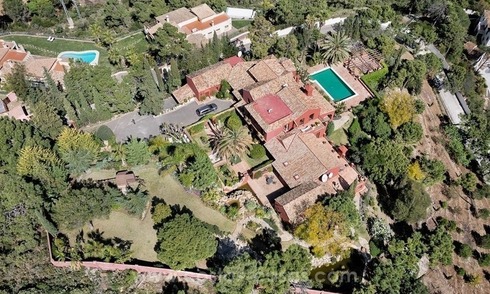Klassieke landelijke villa te koop in El Madroñal te Benahavis - Marbella 