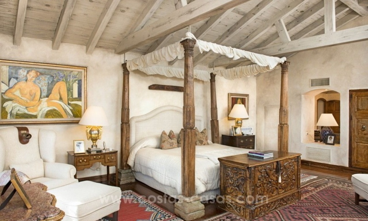 Klassieke landelijke villa te koop in El Madroñal te Benahavis - Marbella 36