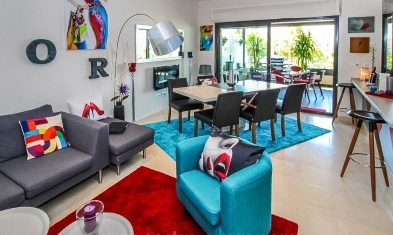 Quasi nieuw en modern appartement te koop op 5* golfresort in Benahavis, tussen Marbella en Estepona 8