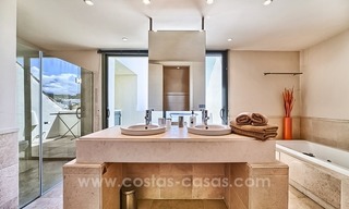 Modern luxe eerstelijn golf penthouse appartement te koop in een vijfsterren golfresort in Benahavis – Marbella 18