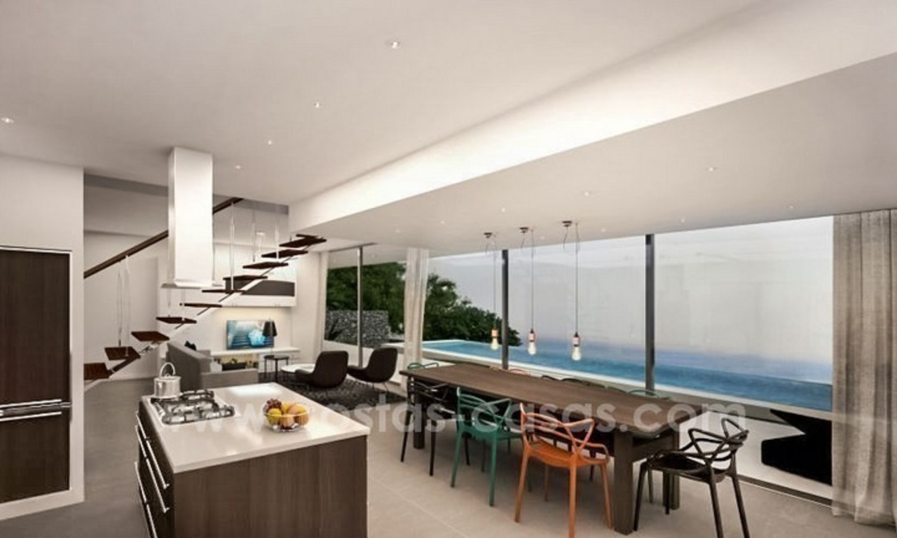 Nieuwe moderne villas te koop aan de Costa del Sol, tussen Estepona en Casares 5