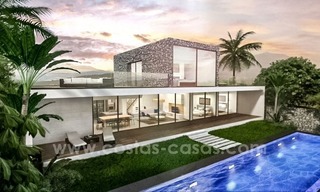 Nieuwe moderne villas te koop aan de Costa del Sol, tussen Estepona en Casares 2
