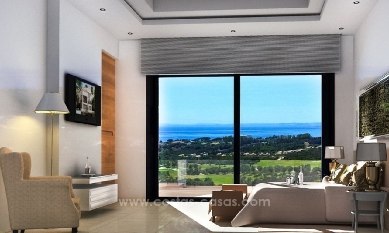 Nagelnieuwe moderne villa te koop in oost Marbella 3