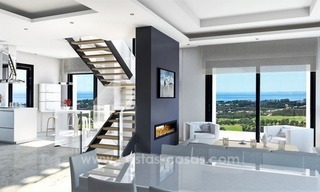 Nagelnieuwe moderne villa te koop in oost Marbella 0