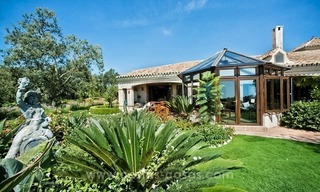 Prachtige villa te koop met zeezicht in La Zagaleta in Benahavis - Marbella 10